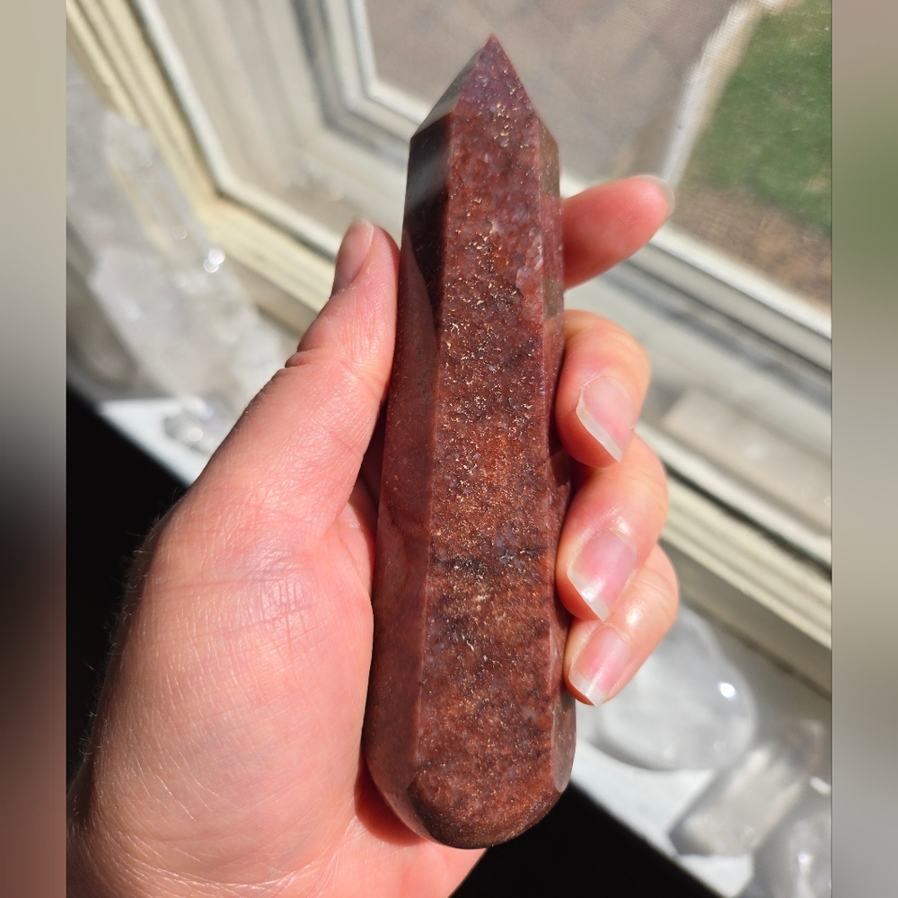 Large Red Aventurine Wand